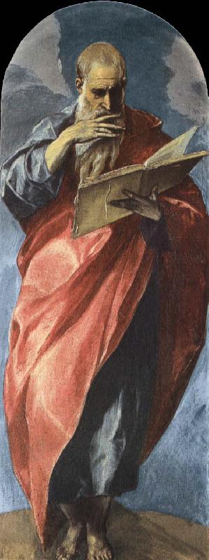 El Greco St Jone the Evangelist